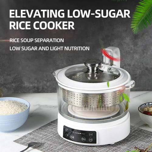 SmartRice Duo - Cuisez Riz & Soupe Parfaits en Meme Temps, Sans Effort